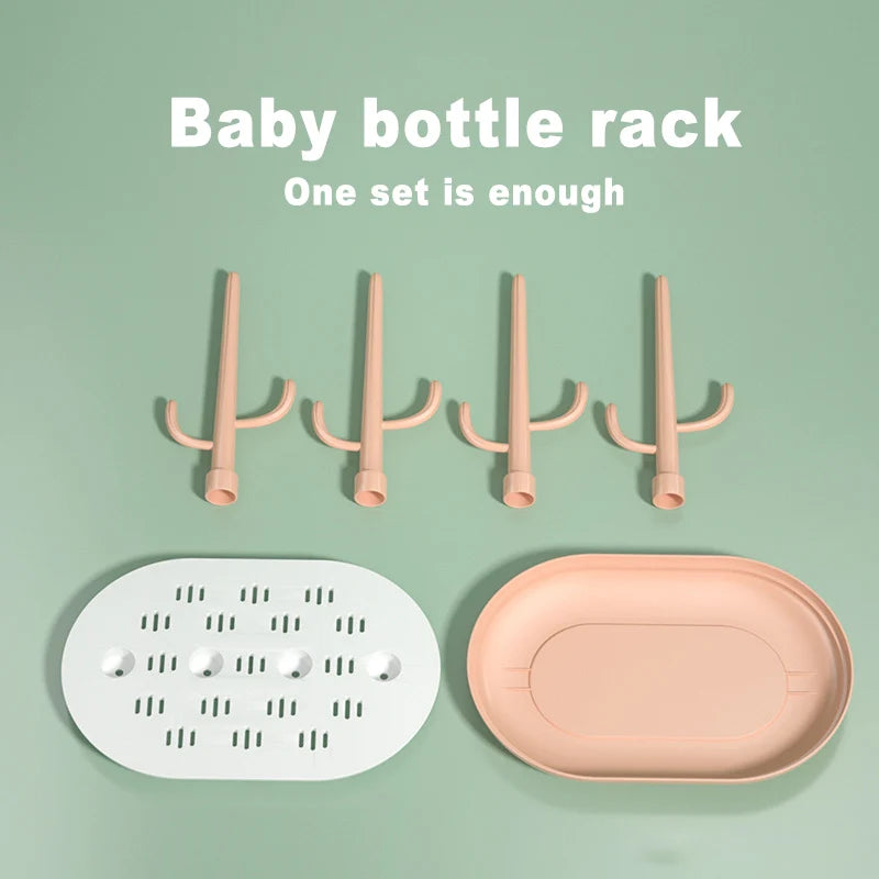 Baby Bottle Drying Rack Dryer Baby Bottle Drain Drying Racks Baby Milk Bottles Cleaning Dryer Drainer Storage