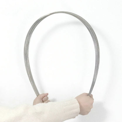 20PCS 50CM Stainless Steel Spring Wire Hard Wire Full Hard Wire Straight Wire 0.2-3MM Spring Steel Wire