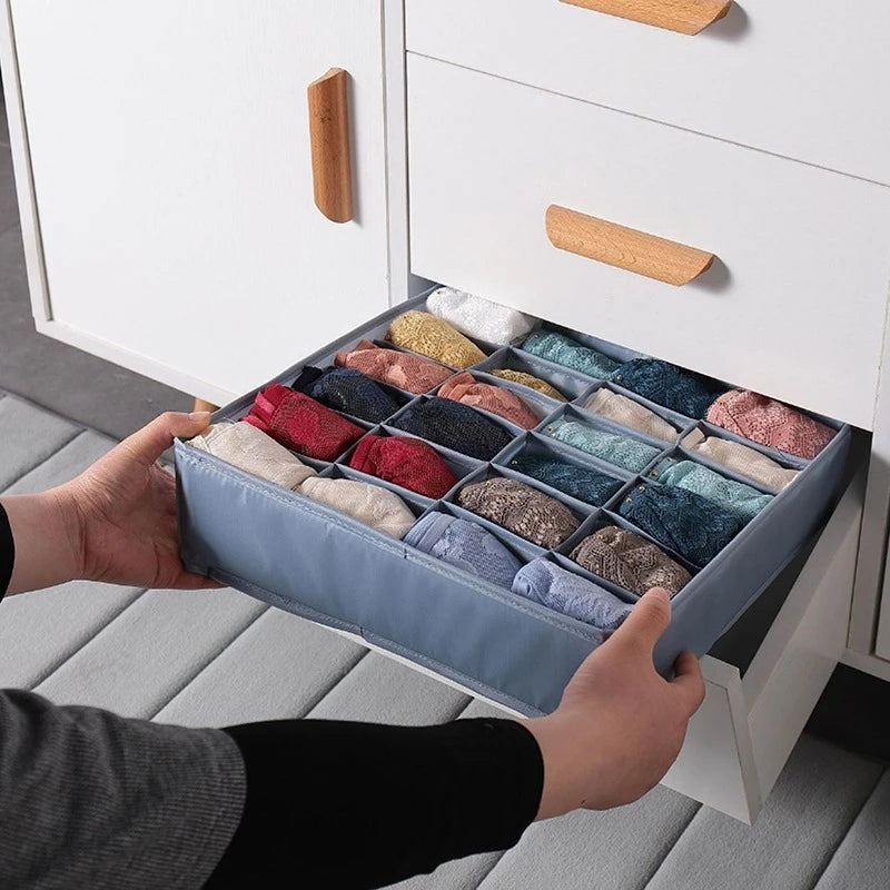 clothes organize home storage wardrobe socks shelf divider clothing closet organization drawer underwear organizador de ropa