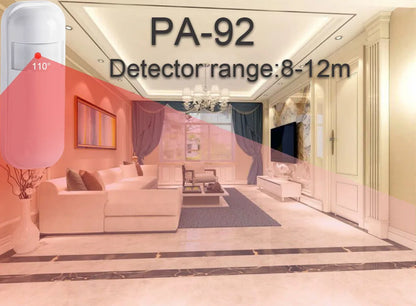 Wireless Home Alarm System Tuya Smart Home WIFI 2G GSM Security Alarms For Home With Motion Sensor With Alexa & Google Home