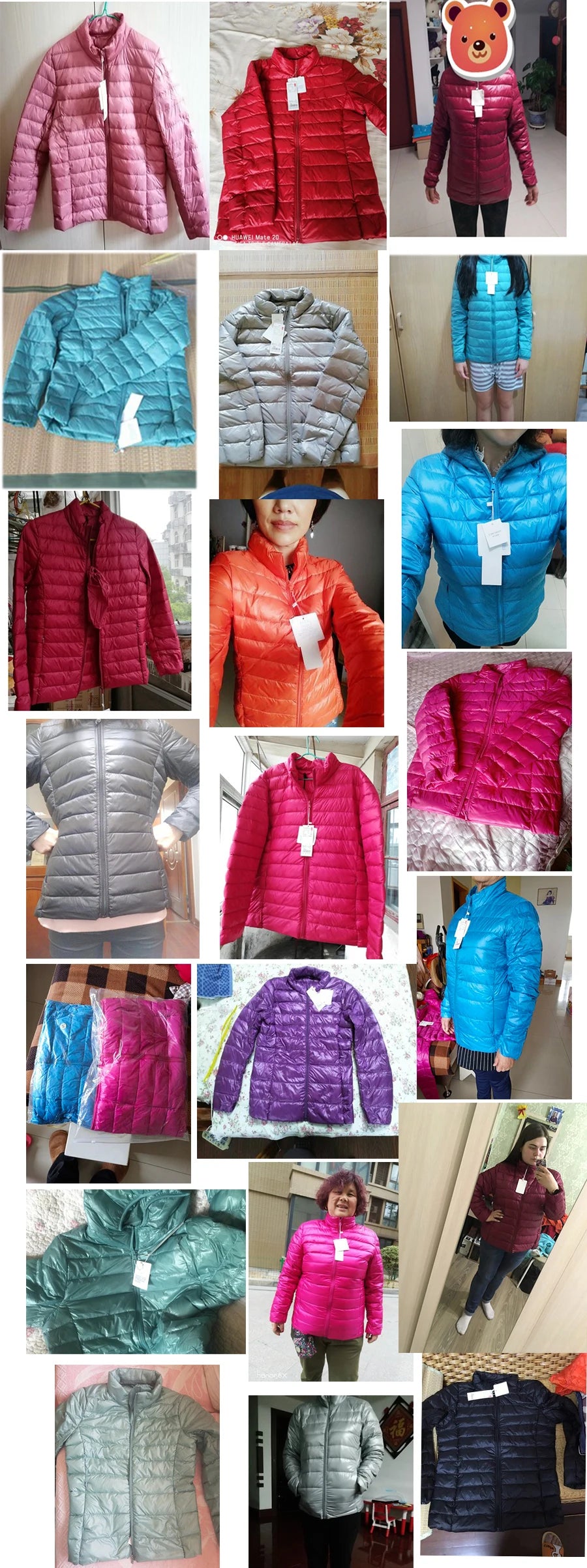 Winter Women Down coats Duck Down Jacket Women Ultra Light Down Jacket Feather Jacket Women's Overcoat Windbreaker Coats