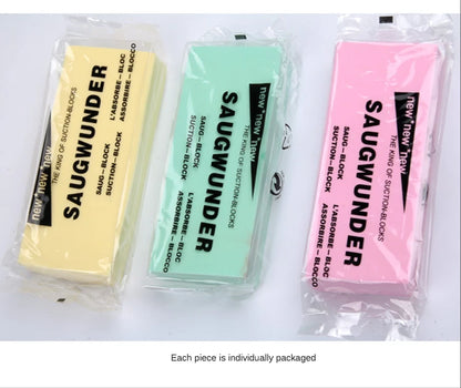 3 pcs Art supplies gouache watercolor sponge absorbent sponge brush Strong water absorption pigment sponge Mixed color send
