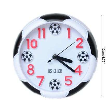 Creative Football Alarm Clock Desktop Alarm Clock Student Desktop Alarm Clock Round Alarm Clock Table Clock Digital Poin