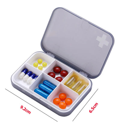 Folding Pill Case Medicine Drug Pills organizer storage Boxs Portable pharmacy Capsule Tablet Container Empty pillbox Cases