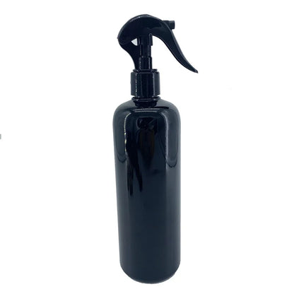 500ml 300ml 250ml Trigger Sprayer Atomizer Black PET Mist Spray Bottle for Cleaning Detergent  10pcs/lot P304