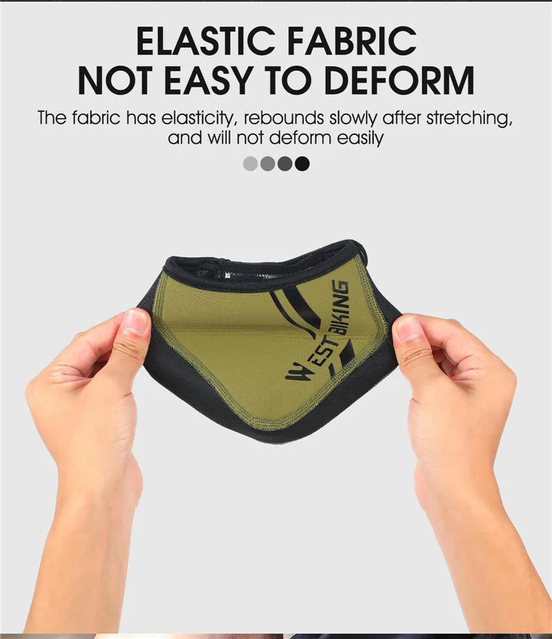 WEST BIKING Bicycle Half Shoe Cover Windproof Non-slip Cycling Boot Cover MTB Road Bike Waterproof Overshoes Bicycle Equipment