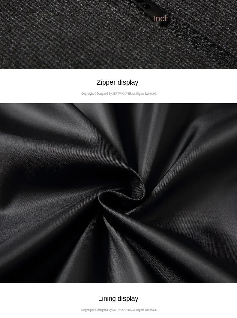 New Brand Casual Fashion Baseball Collar Autumn Winter Mens Coat 2025 Men Clothing Fashion Jacket Solid Classic Windbreaker