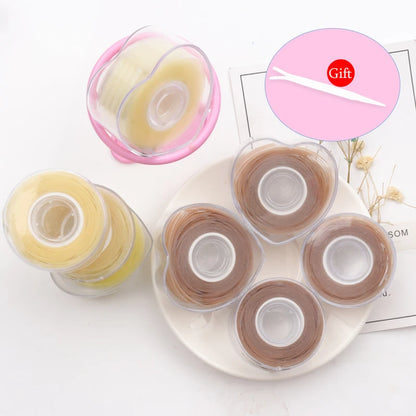 Cheap 600Pcs/box Invisible Eyelid Sticker Lace Eye Lift Strips Double Eyelid Tape Adhesive Stickers Eye Tape Tools L/S Style