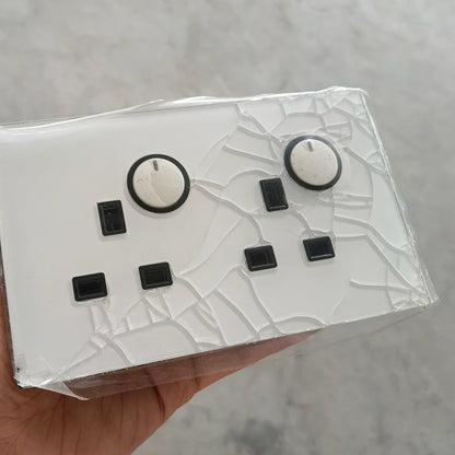 Wallpad Pull Pop Up Desktop Socket 3 Outlets 2.4A USB Ports or No 2M Extension Plug Retractable Aluminum Body For Kitchen Tabel