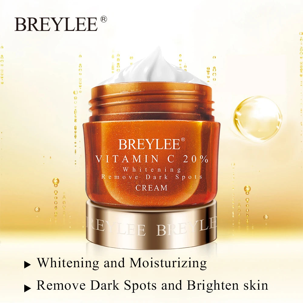 BREYLEE Vitamin C Facial Cream 20% VC   2Pcs