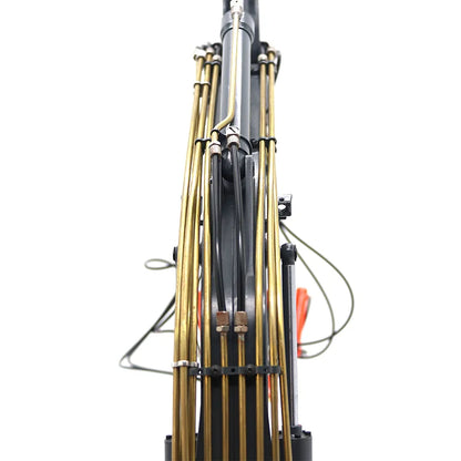 Upgrade 360L Excavator Hydraulic Copper Pipe Quick Connector Set For 1/14 RC Hydraulic Excavator JD-106 Engineering vehicle Part