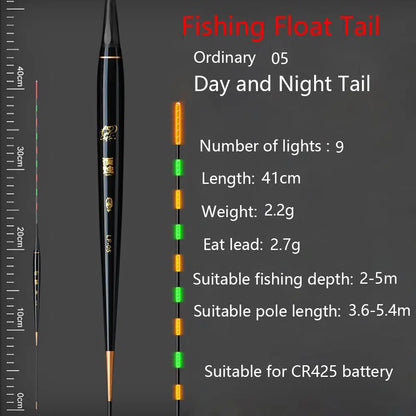 New Electronic Light Color Change Indicator Electronic Floats Buoy Electronic Float tail Bite Alarm Smart Float Top