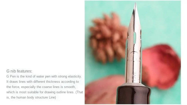 Japanese craftsman nikko TACHIKAWA comic nib G/D/round/student/whistle nib Painting, stationery, student supplies