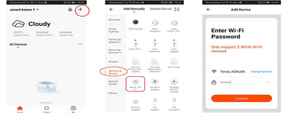 For WIFI Liquid Leak Sensor Smart APP Alexa Push Alarm Alerts wireless Water Level Detector Leakage