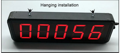 LED Digital Large Screen Electrostatic Induction Counter Infrared Automatic Production Line Pipeline Counting Electronic Counter