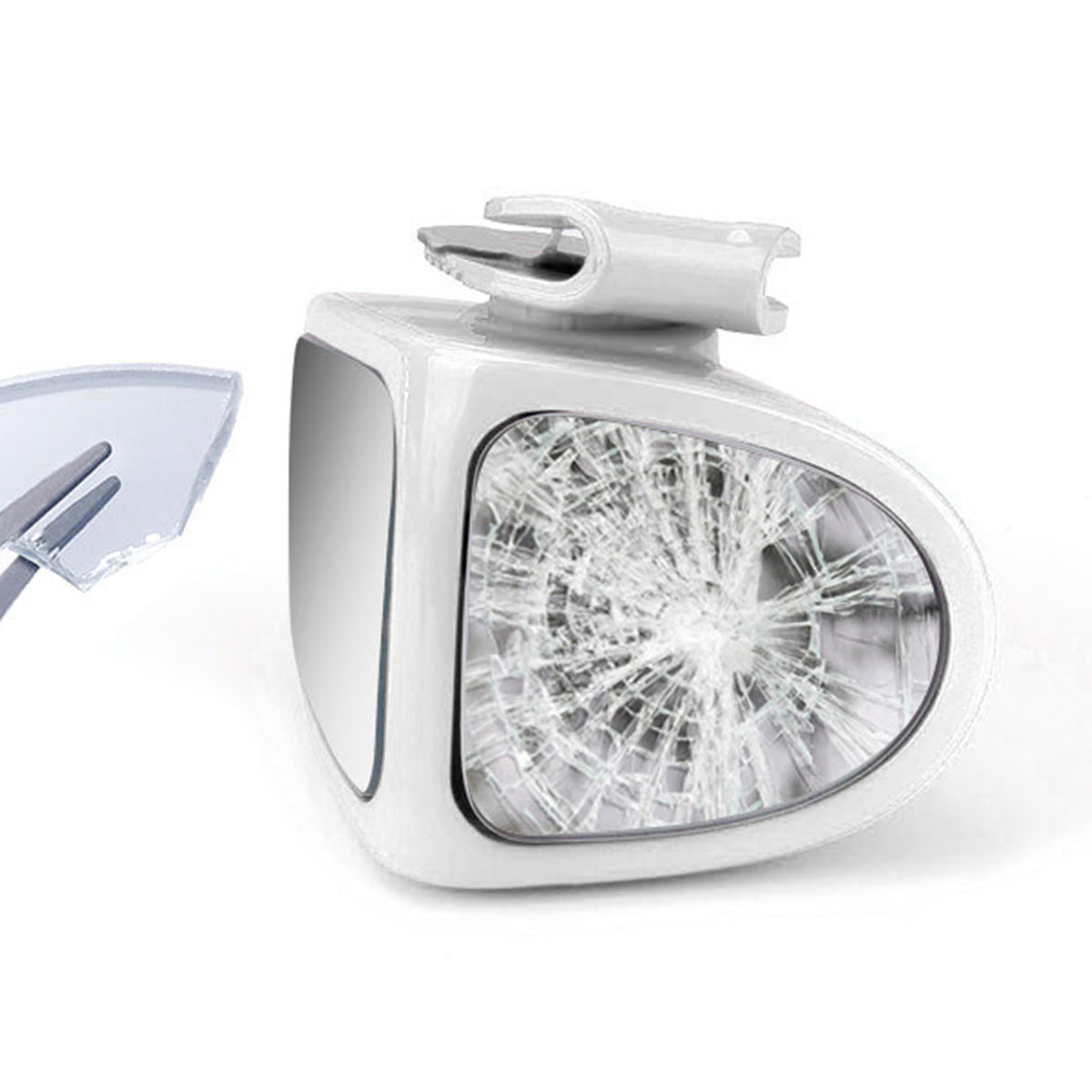 2Pcs 360 Degree Rotatable Side Car Blind Spot Convex Mirror Car Blind Spot Convex Mirror Rearview Parking Auto Exterior Mirror