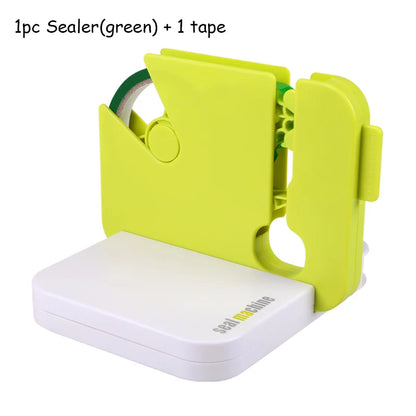 Portable Bag Sealer Sealing Device Food Saver By Sealabag Kitchen Gadgets and Tools Saelabag Seal Anywhere with Tape