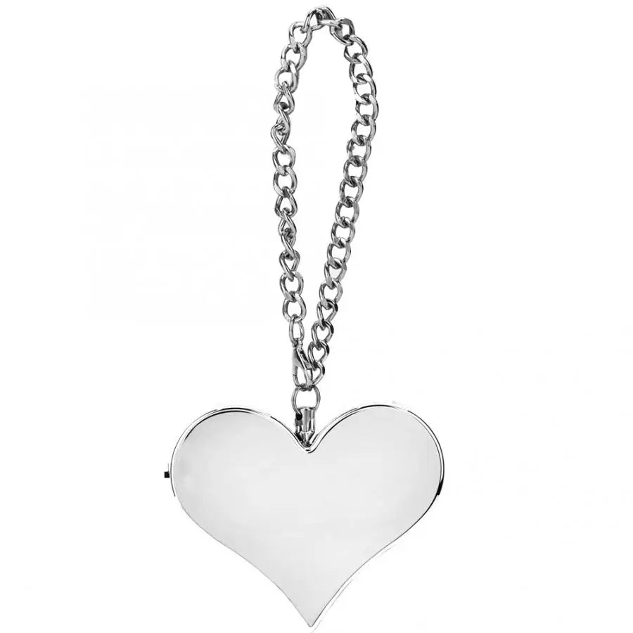 130DB Personal Security Alarm Siren Security Alarm Keychain Emergency Heart Shape  Self Defense Siren