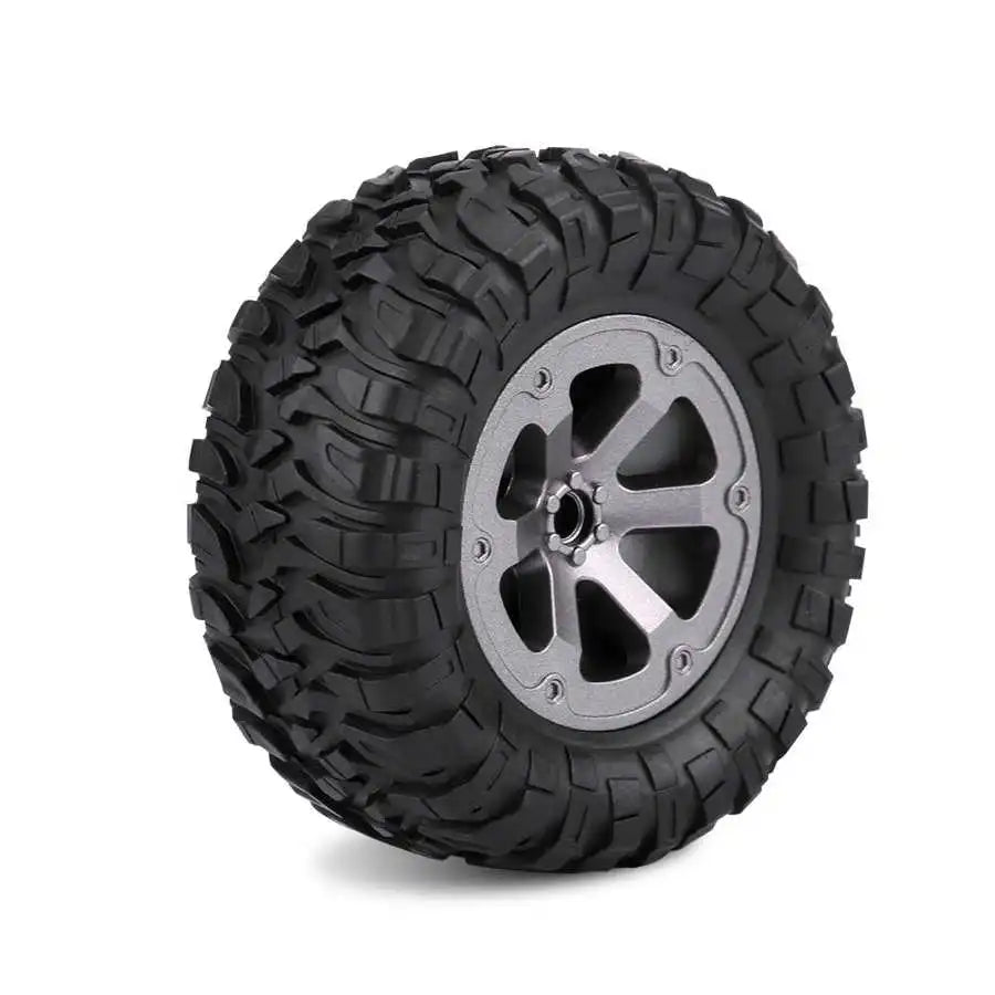 4Pcs 1:16 Crawler Tires Rubber Anti-skid Tyres RC Accessory Remote Control Militaty Car Part