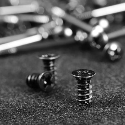 60pcs Computer Case Cooling Fan Screws Computer Fan Mount Long Short Screws