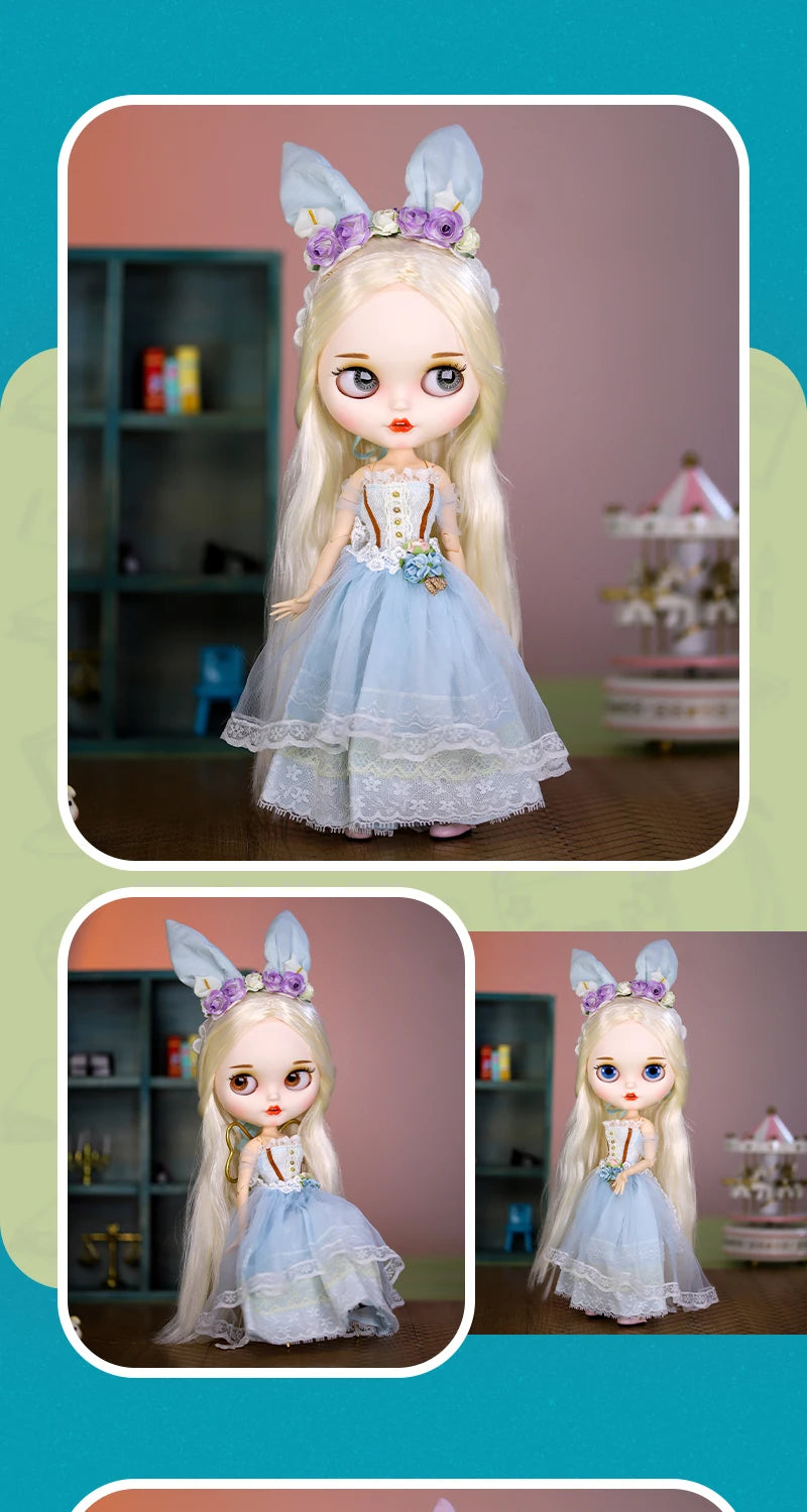 ICY DBS Blyth Doll Combination Including Clothes Shoes Hand Set AB Cosplay Dressing 1/6 BJD