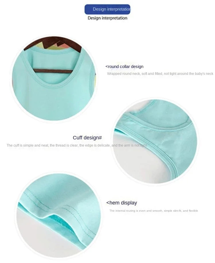 Fashion Children T-shirts for Girls Candy Color Baby Boys Graphic Tee Cotton Vest Tops Kids Summer Clothes Sleeveless T-Shirt