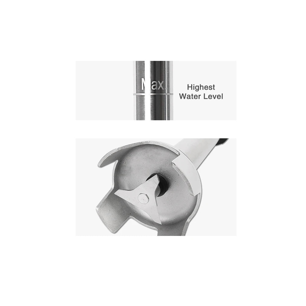 ITOP Commercial Stainless Steel Blender Stick 160mm/200mm/250mm/300mm/400mm/500mm For Handheld Immersion Blender Food Mixers