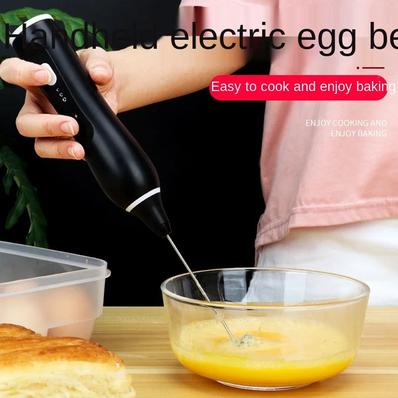 New hand-held electric egg beater milk beater automatic coffee blender milk bubbler electric blender whisk  kitchen tools