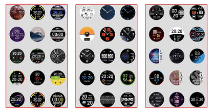 2025 Smartwatch Full Touch Screen Watches Sport Fitness Tracker IP68 Waterproof Bluetooth Call Smart Watch for Xiaomi Man Woman