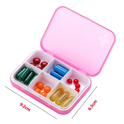 Folding Pill Case Medicine Drug Pills organizer storage Boxs Portable pharmacy Capsule Tablet Container Empty pillbox Cases