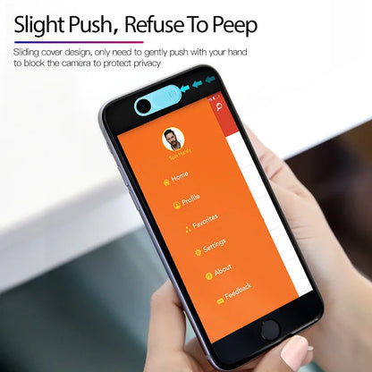 ANMONE Webcam Cover Privacy Protective Cover Mobile Computer Lens Camera Cover  Anti-Peeping Protector Shutter Slider