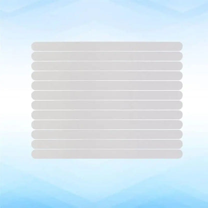 30pcs Anti Slip Strips Transparent Shower Stickers Shower Treads Non Slip Strips for Clear Waterproof Tapes Showers Stairs