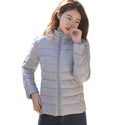 Winter Women Down coats Duck Down Jacket Women Ultra Light Down Jacket Feather Jacket Women's Overcoat Windbreaker Coats