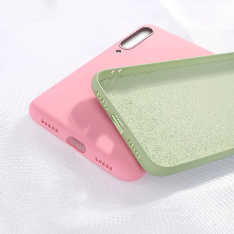 For Realme C21 Case Realme C21 C21Y C25Y C25 C25S C30S C30 C31 C33 C35 C55 Liquid Silicone TPU Shockproof Bumper Phone Cover