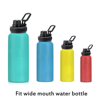 Bottle Straw Flip Replacement Lid for Hydro Flask Wide Mouth Water Bottle Outdoor Portable Fashion Plastic Bottle