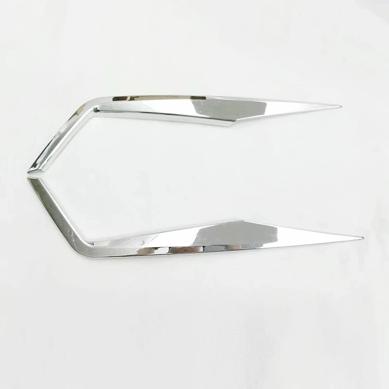 For Skoda Kodiaq Accessories 2017 2018 2019 2020 ABS Chrome Car Rear Back Fog Light Lampshade Cover Trim Auto Styling Sticker