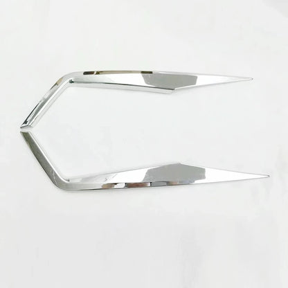 For Skoda Kodiaq Accessories 2017 2018 2019 2020 ABS Chrome Car Rear Back Fog Light Lampshade Cover Trim Auto Styling Sticker