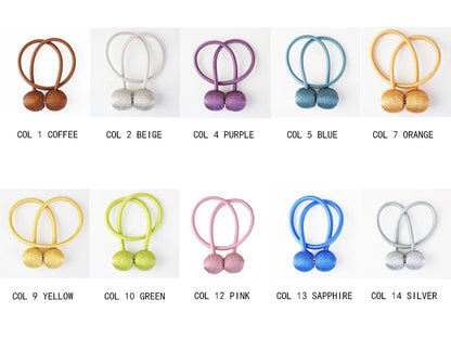 1pc Magnetic Curtain Buckle Holder Tieback Window Accessories Curtain Decorative Curtain Tiebacks