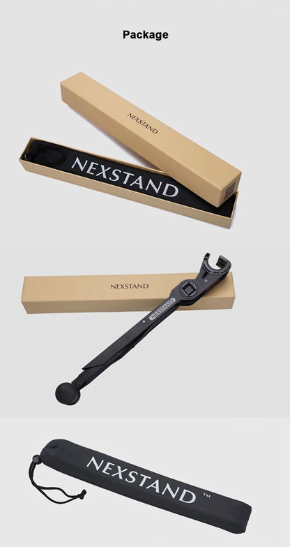 NEXSTAND K2 Laptop Stand Folding Portable Laptop Stand Viewing Angle Height Adjustable Bracket Laptop Accessories Notebook Stand