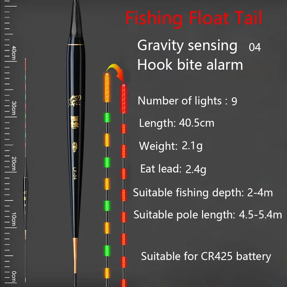 New Electronic Light Color Change Indicator Electronic Floats Buoy Electronic Float tail Bite Alarm Smart Float Top
