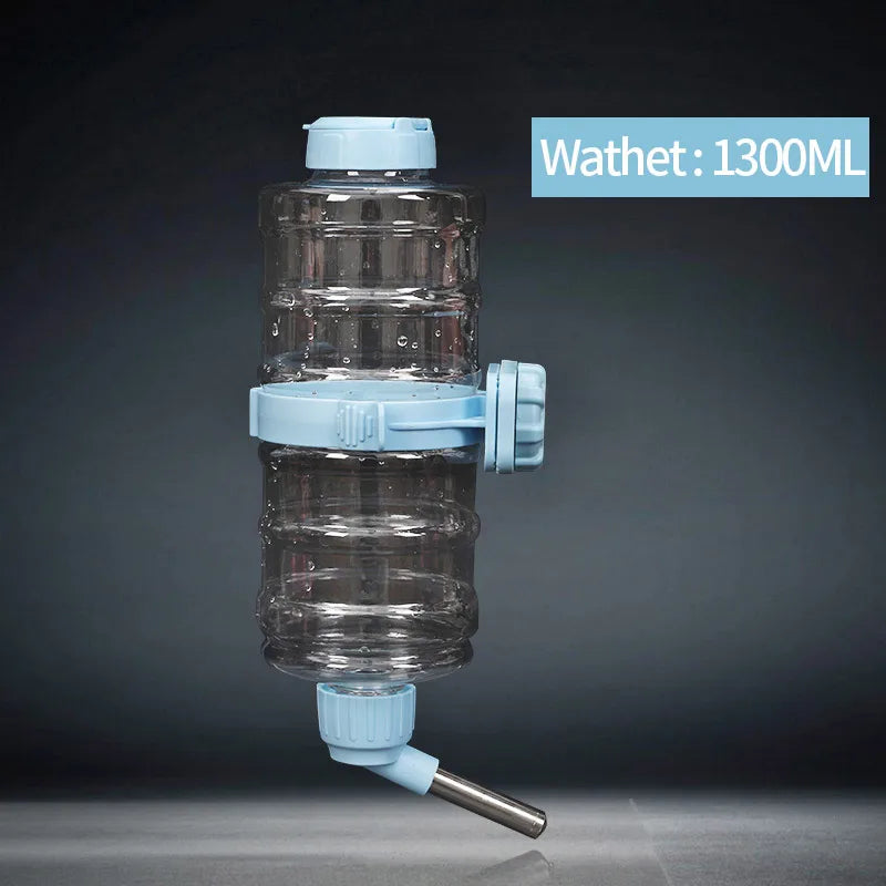 HOOPET Pet Drinking Fountain Leak Proof Water Bottle Water Feeding Device Dispenser Feeder Pet Product