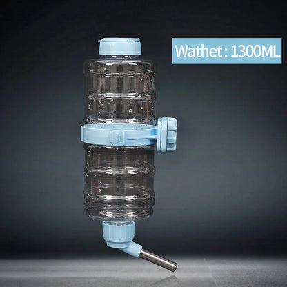 HOOPET Pet Drinking Fountain Leak Proof Water Bottle Water Feeding Device Dispenser Feeder Pet Product