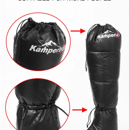 Camping Down Socks Down Booties Sleeping Bag Socks Down Boots Camping Sleeping Boots  Kamperbox Sleeping Bag Down Booty