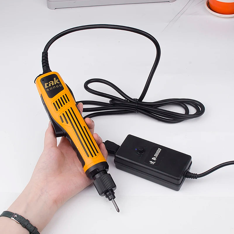 New Industrial Electric Screwdriver Adjustable Torque Electrical Powerful Impact Hand Drill Multifunctional Tools Drill Driver