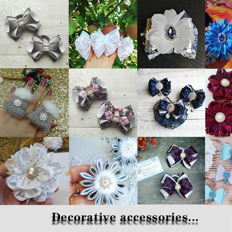 10 pieces of new crystal sewing accessories, sewing accessories, decorations, artificial accessories, used to decorate the party