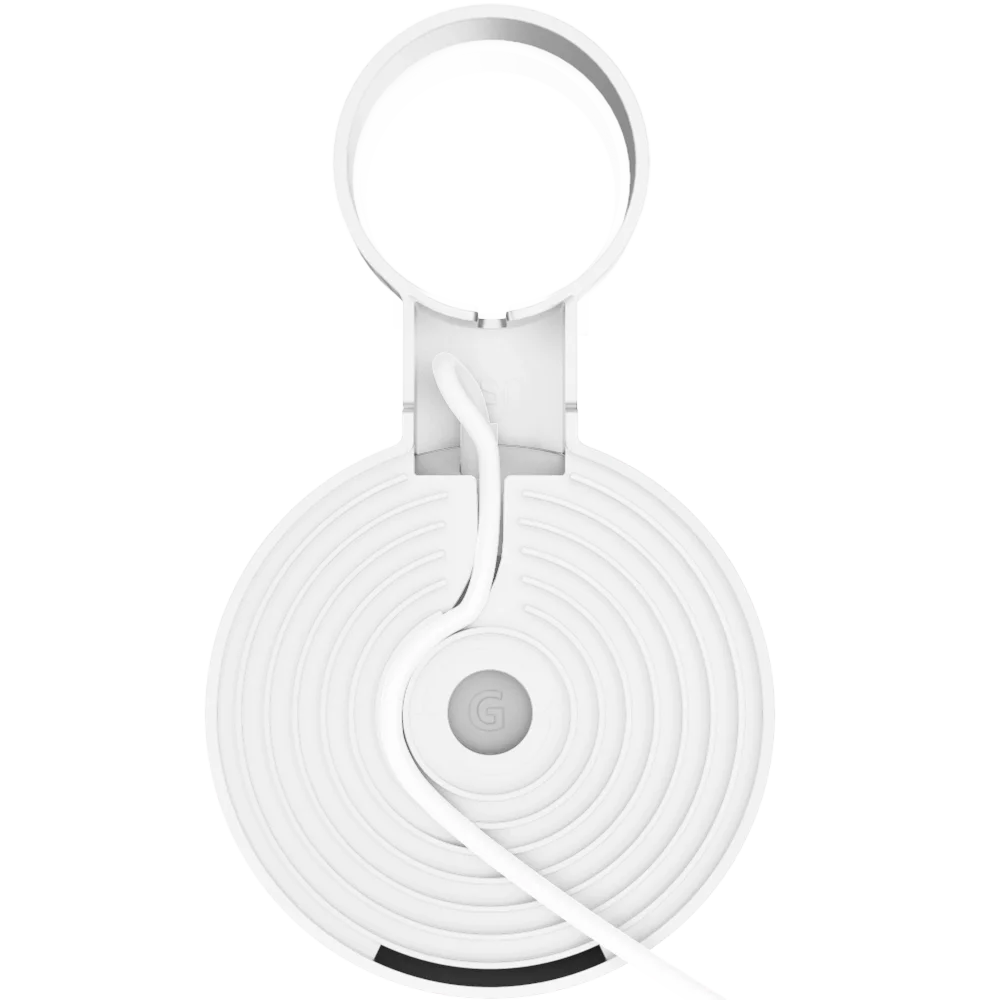 Outlet Wall Mount Stand For Google Home Mini (1st Gen) Google Nest Mini (2st Gen) Cord Management For Google Mini Speaker Holder