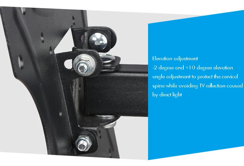 TV Wall Mount Swivel Tilt Rotation Full Motion Adjustable Articulating for Most 17-43 inch LED, LCD Monitor Wall Mount
