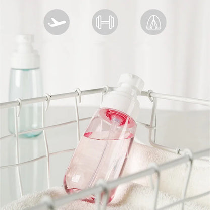 30ml 60ml 100ml UPG Fine Mist Spray Bottle Plastic Bottl Lotion Pump Travel Perfume Water Bottles Refill