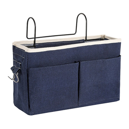 Bedside Caddying Bed Organizer Storage Bag Pocket for Dorm Rooms Rails Bedroom Dorm Kitchen Organization Storage Bag
