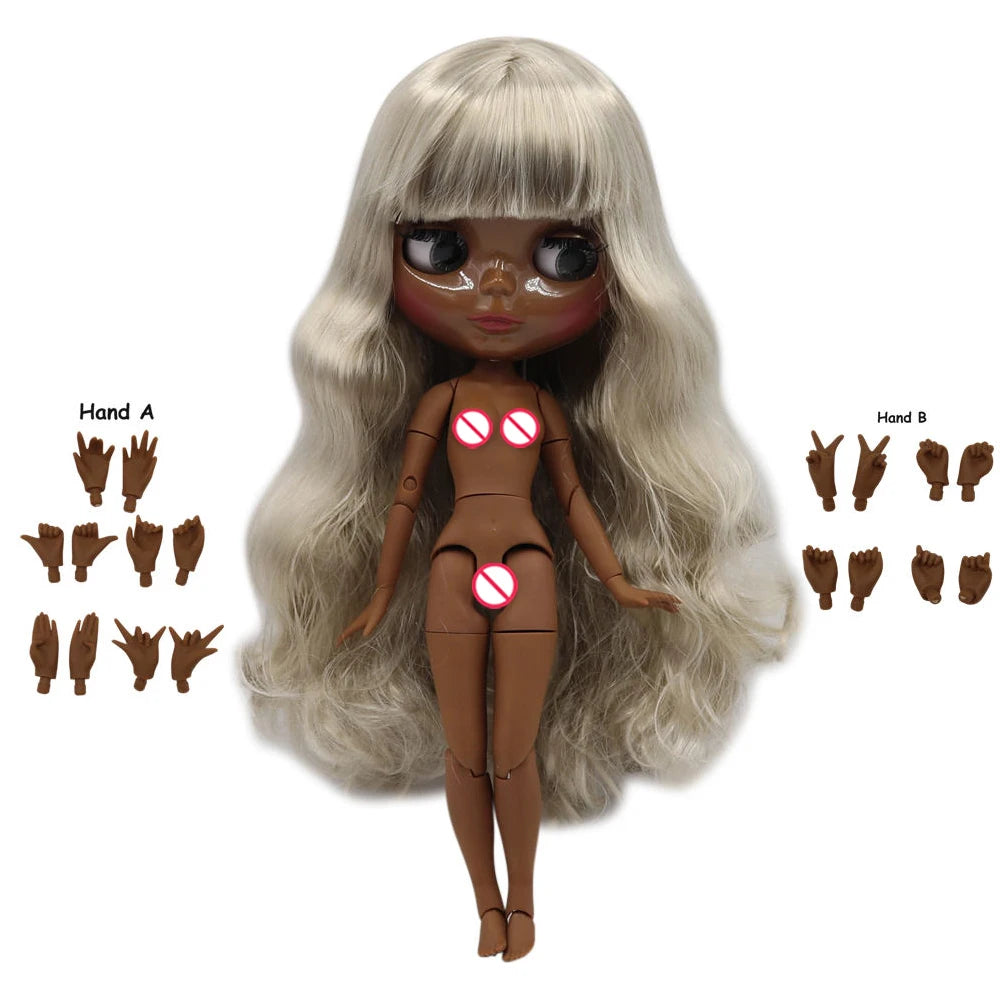 ICY DBS Blyth Doll 1/6 joint body fashion doll girl Gift Special Offer on sale with hand set A&B